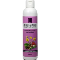 101 Haar-System Kopfhautpflege| Shampoo|101 Anti-Fett-Shampoo mit Pflanzenextrakten 200 ml