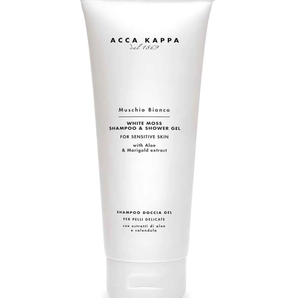 Acca Kappa Körper| Shampoo^White Moss Showergel & Shampoo 200 ml