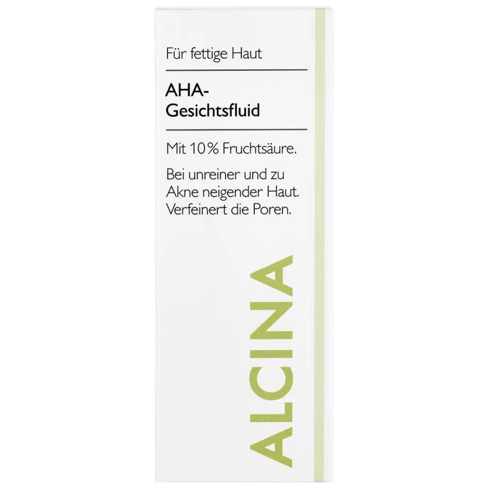 AHA-Fluid 10% für fettige bis Mischhaut-Alcina Best
