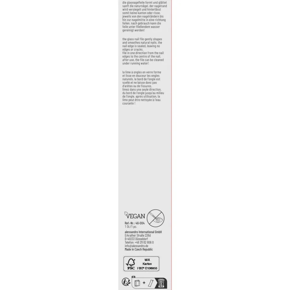 Crystal Nail File-Alessandro Clearance