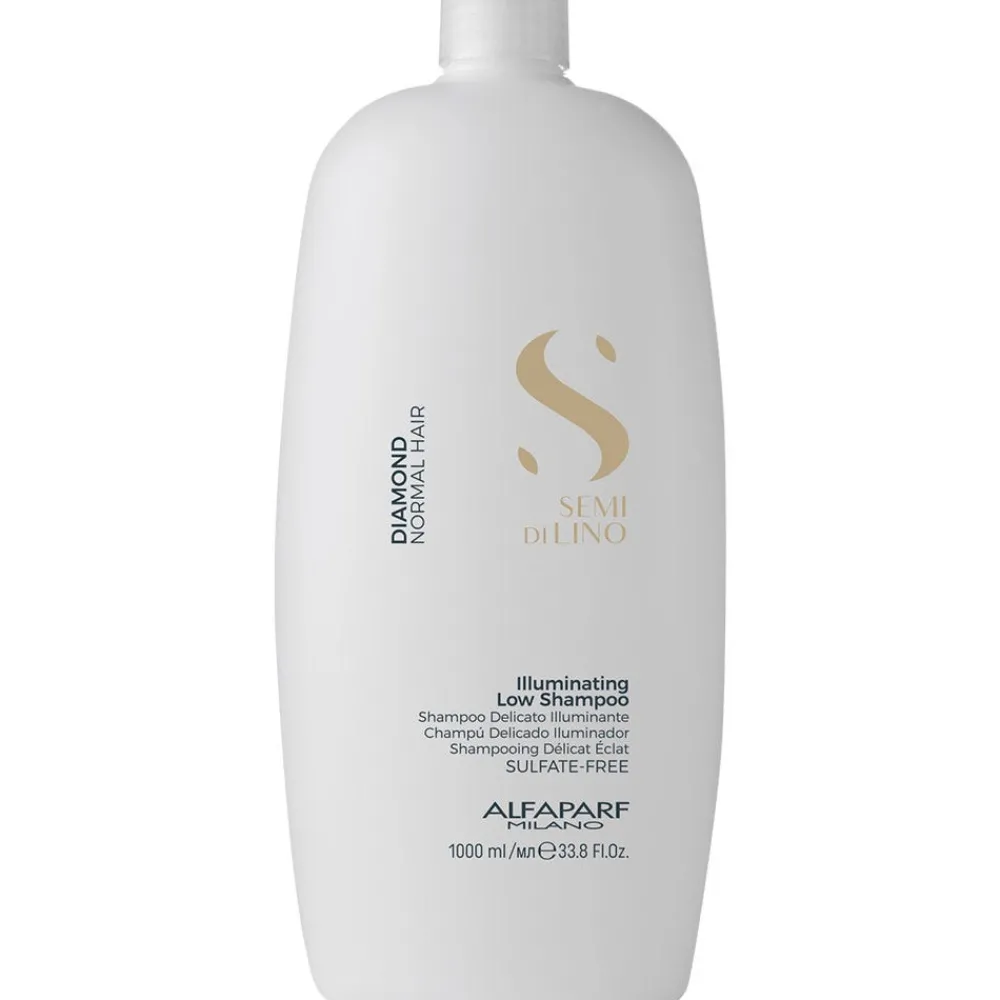 Alfaparf Milano Shampoo|Semi Di Lino Diamond Illuminating Low Shampoo 1000 ml