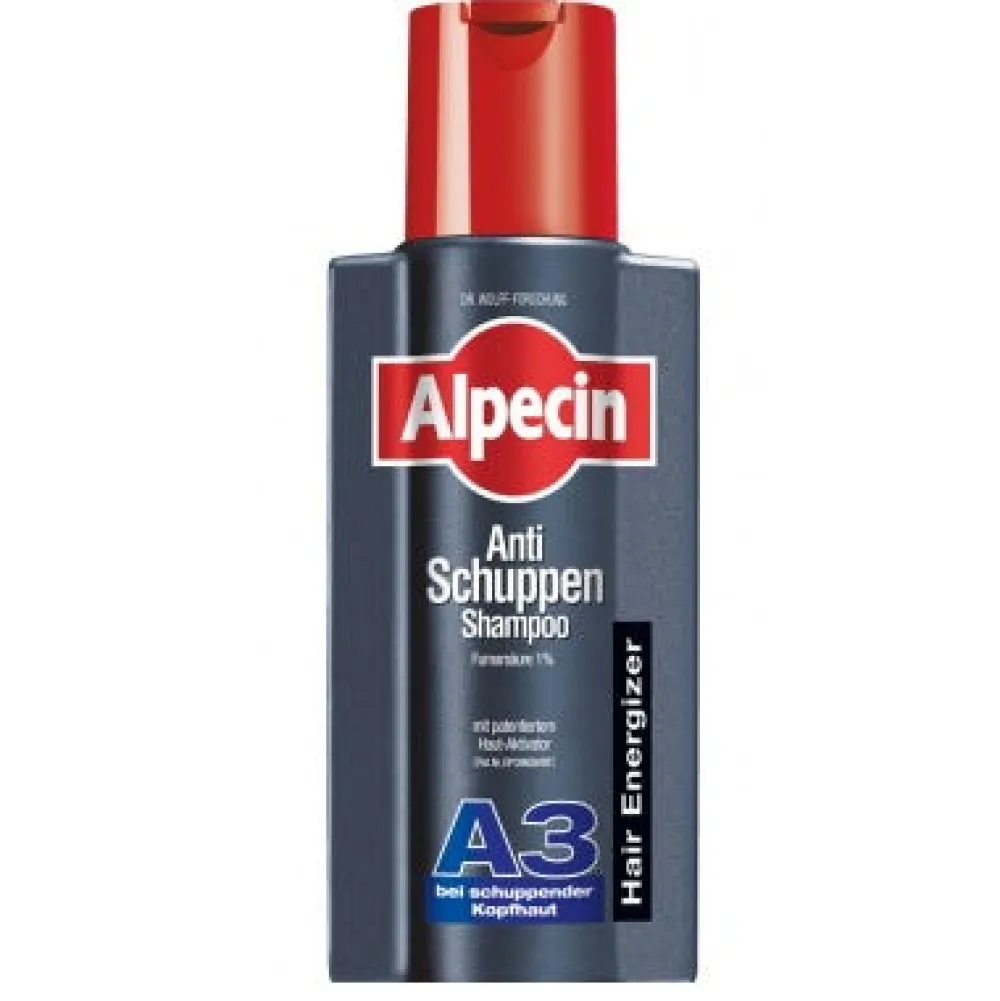 Alpecin Shampoo|Anti-Schuppen Shampoo A3 250 ml