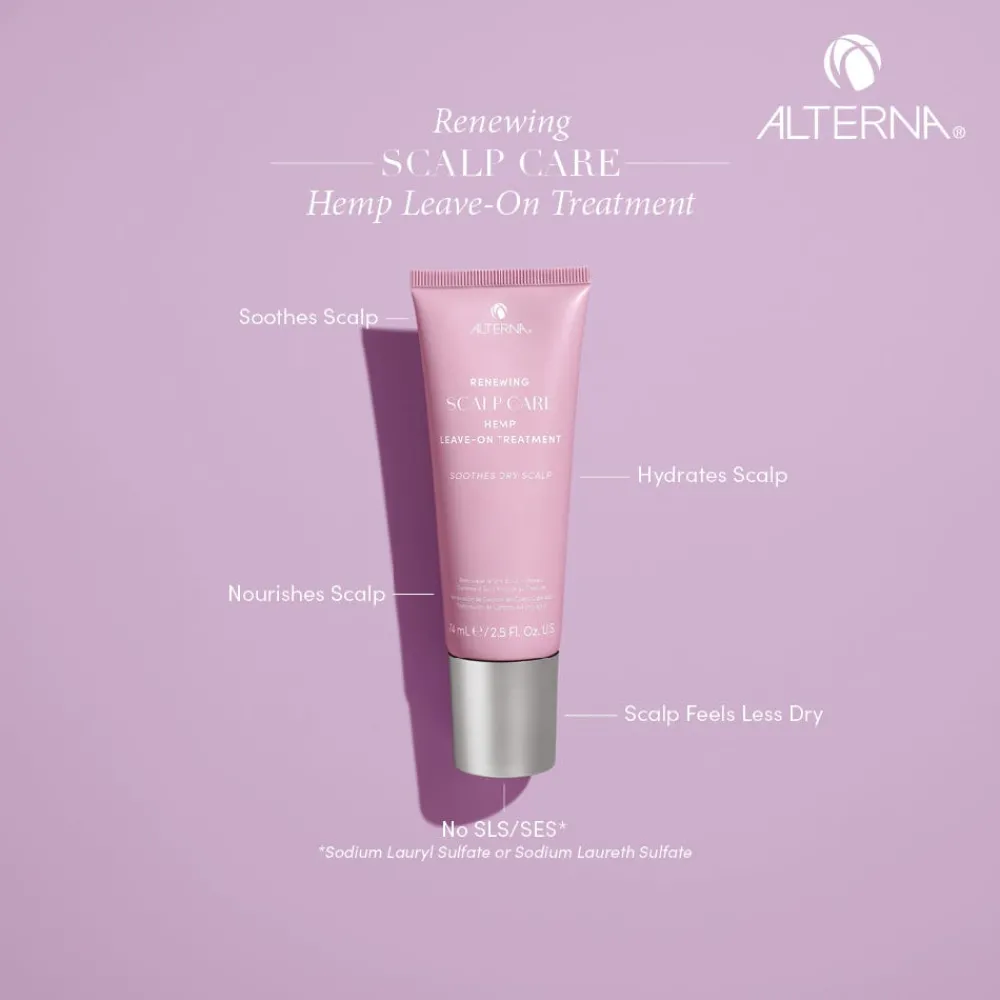 Alterna Pflege|Hagel Nature|Renewing Scalp Care Hemp Leave on Treatment 74 ml