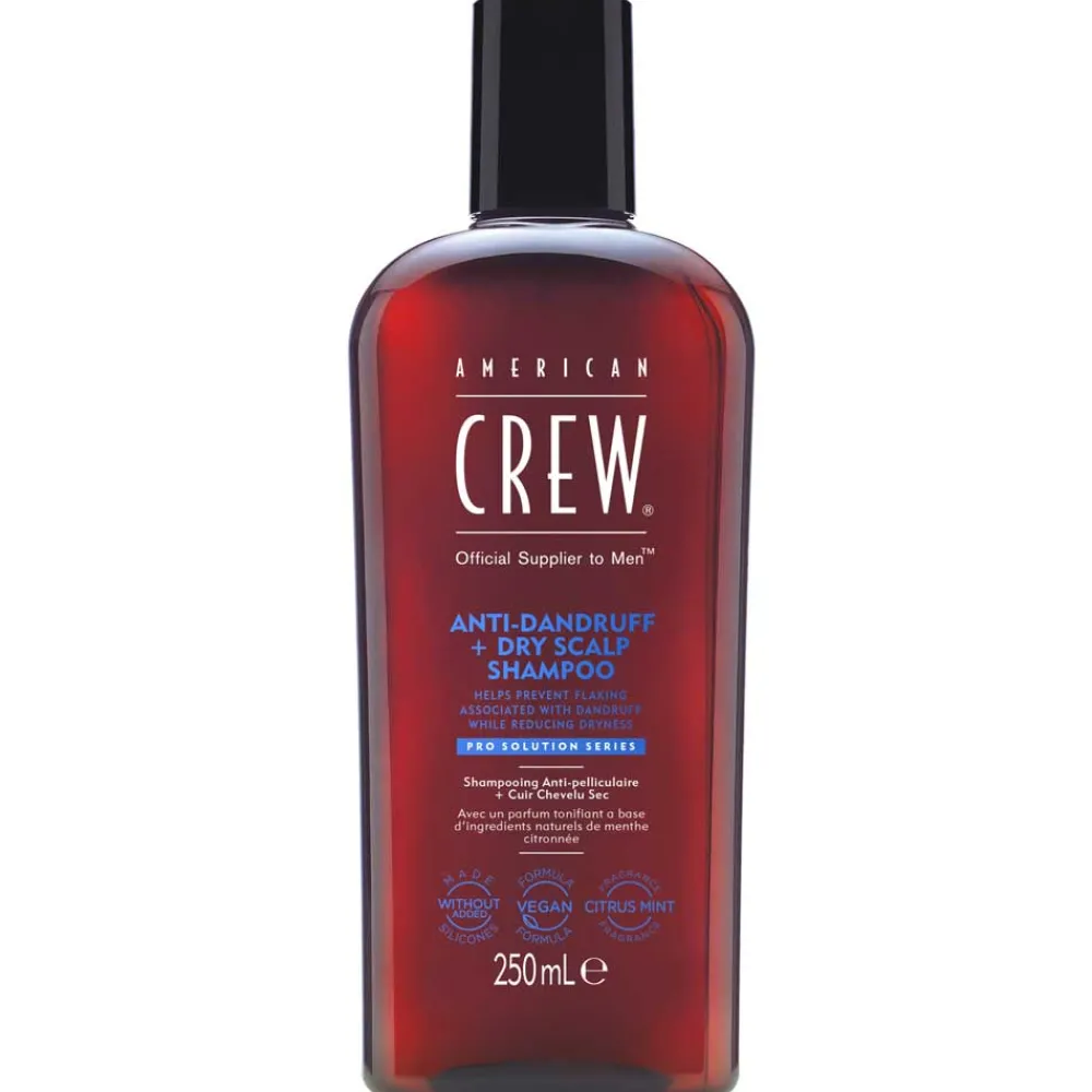 American Crew Shampoo|Kopfhautpflege|Anti-Dandruff + Dry-Scalp Shampoo 250 ml