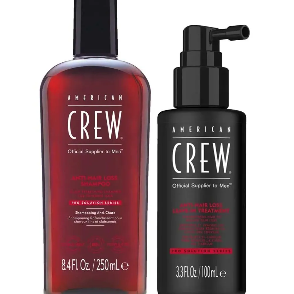 American Crew Shampoo|Anti-Hairloss Shampoo & Lotion Duo Bundle