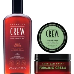 American Crew Shampoo^Classic 3-in-1 Shampoo & Forming Cream Duo Bundle