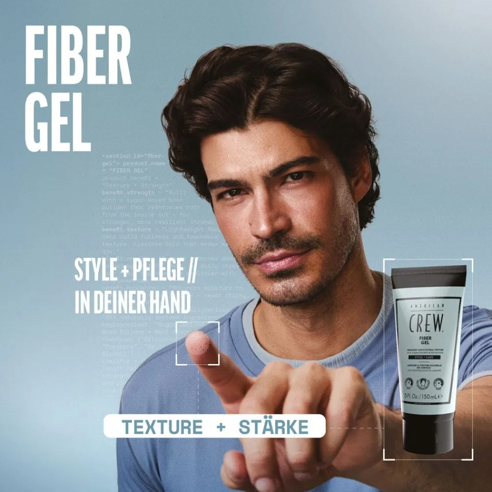 American Crew Styling-Gel & Creme|Fiber Gel 150 ml