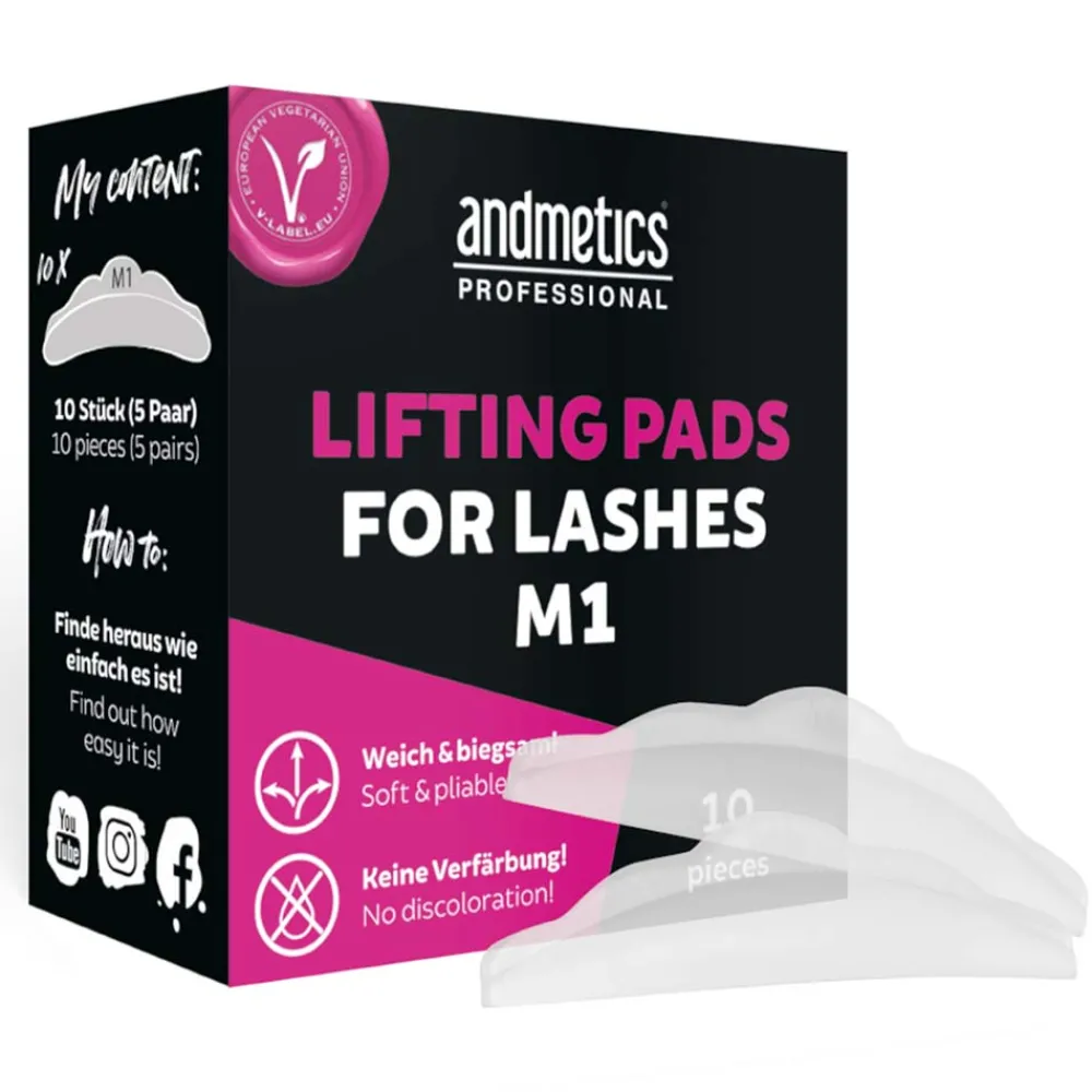 Andmetics Wimpern|Lifting Pads M1