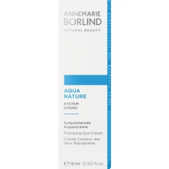 ANNEMARIE BÖRLIND Hagel Nature|Gesicht|AQUANATURE Aufpolsternde Augencreme 15 ml