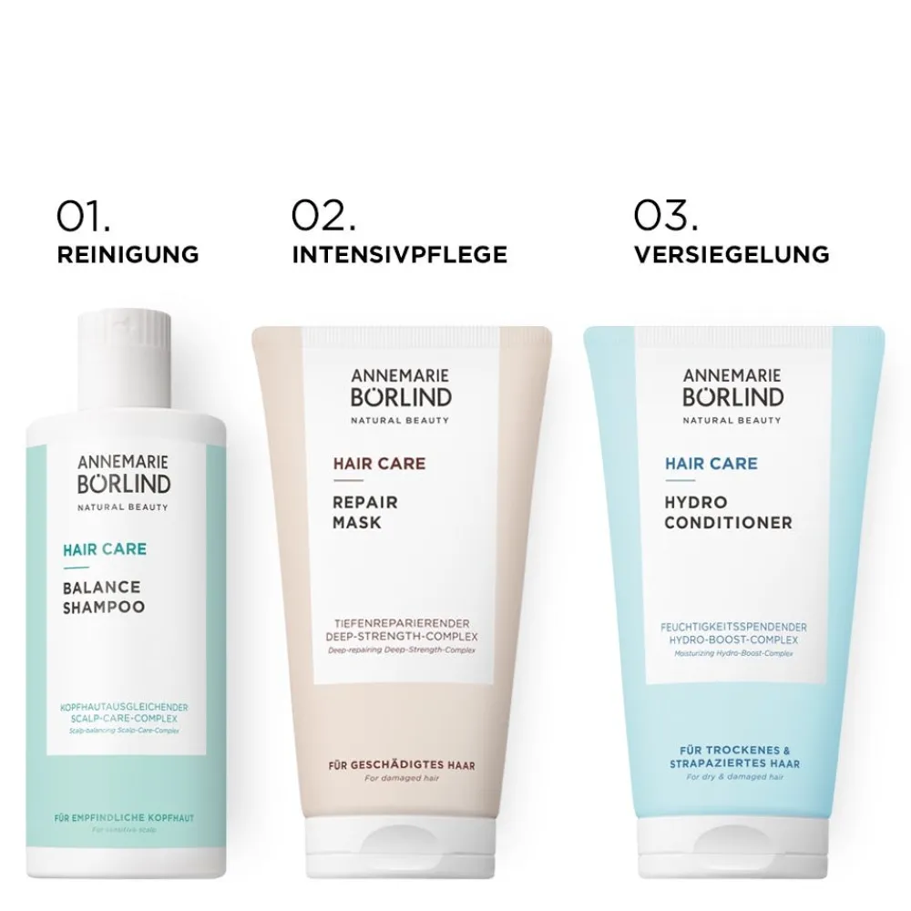 ANNEMARIE BÖRLIND Hagel Nature| Shampoo|Hair Care Balance Shampoo 250 ml