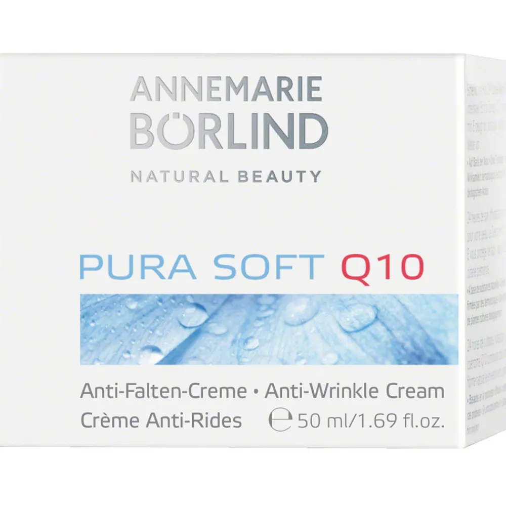ANNEMARIE BÖRLIND Hagel Nature|Gesicht|Pura Soft Q10 Anti-Falten-Creme 50 ml