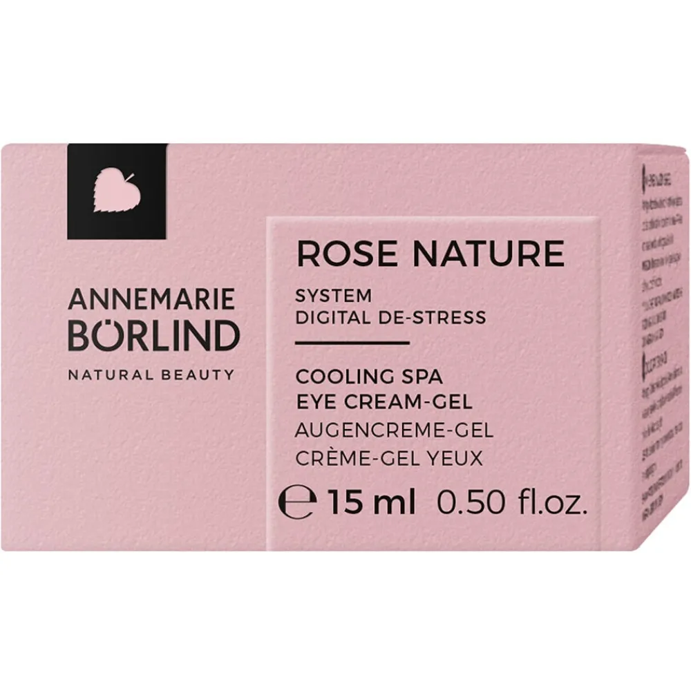 ANNEMARIE BÖRLIND Hagel Nature|Gesicht^Rose Cooling Spa Eye Creme Gel 15 ml