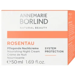 ANNEMARIE BÖRLIND Hagel Nature|Gesicht|Rosentau Nachtcreme 50 ml