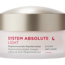 ANNEMARIE BÖRLIND Hagel Nature|Gesicht|SYSTEM ABSOLUTE Regenerierende Nachtcreme Light 50 ml