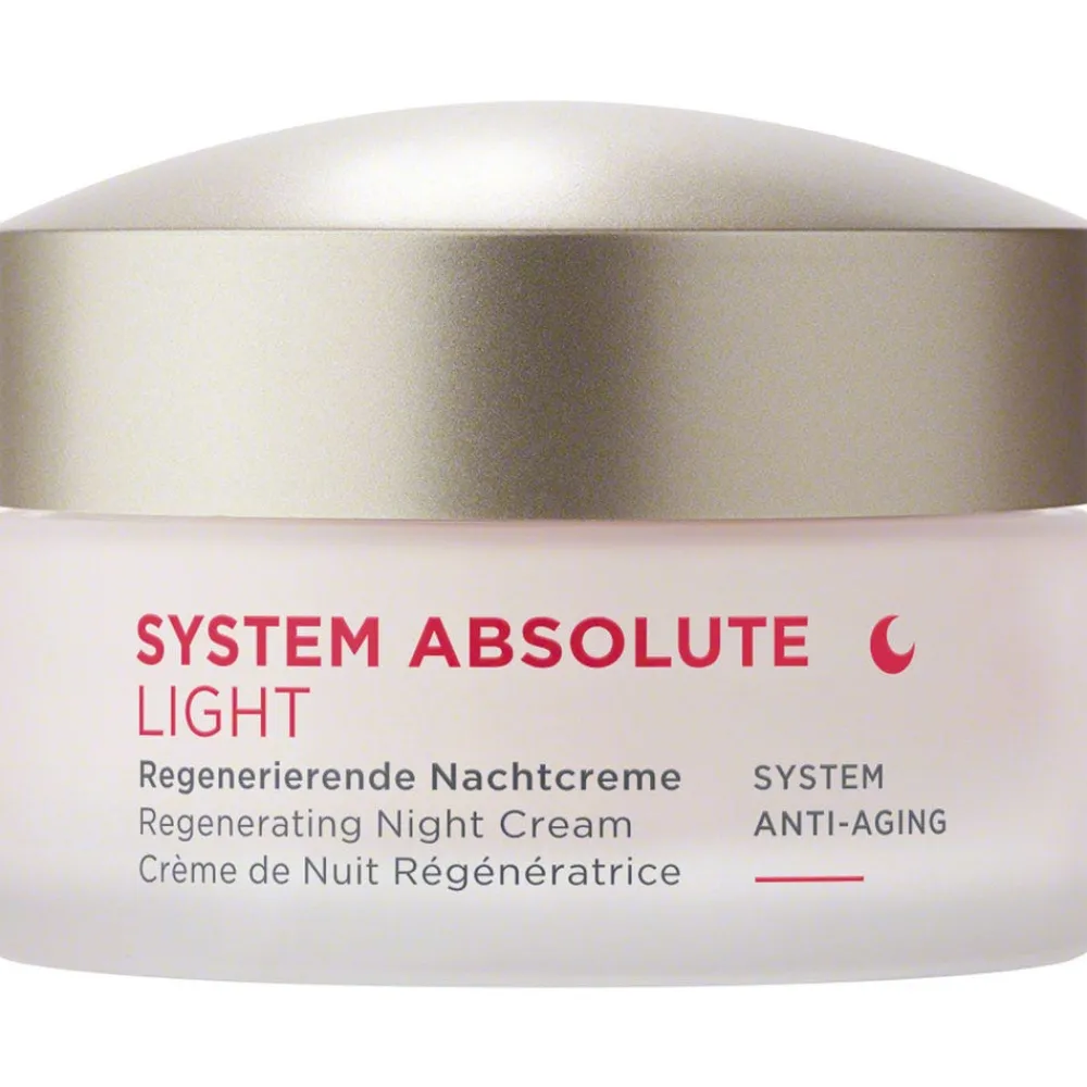 ANNEMARIE BÖRLIND Hagel Nature|Gesicht|SYSTEM ABSOLUTE Regenerierende Nachtcreme Light 50 ml