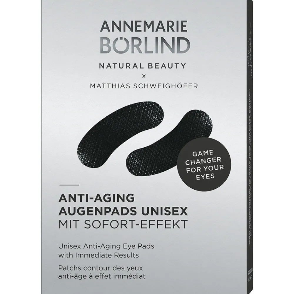 UNISEX SOFORT-EFFEKT Anti-Aging Augenpads Black-ANNEMARIE BÖRLIND New