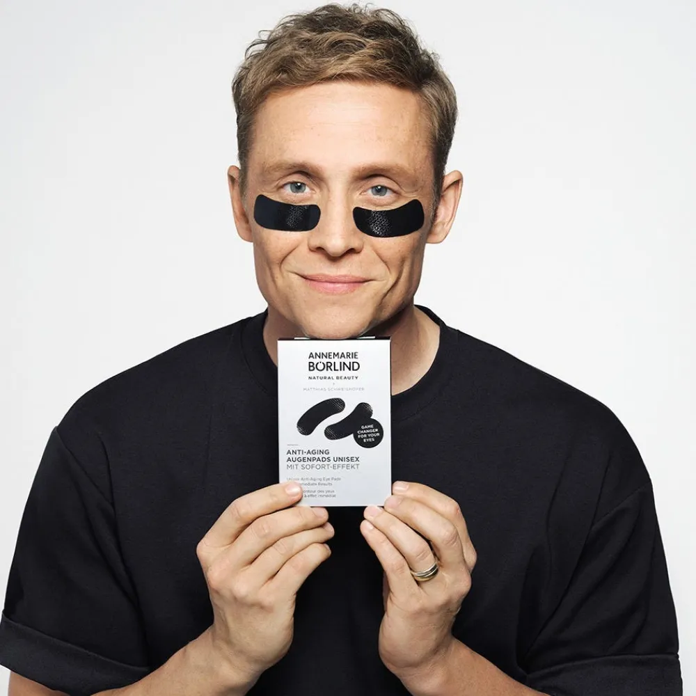 UNISEX SOFORT-EFFEKT Anti-Aging Augenpads Black-ANNEMARIE BÖRLIND New