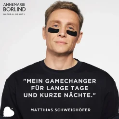 UNISEX SOFORT-EFFEKT Anti-Aging Augenpads Black-ANNEMARIE BÖRLIND New