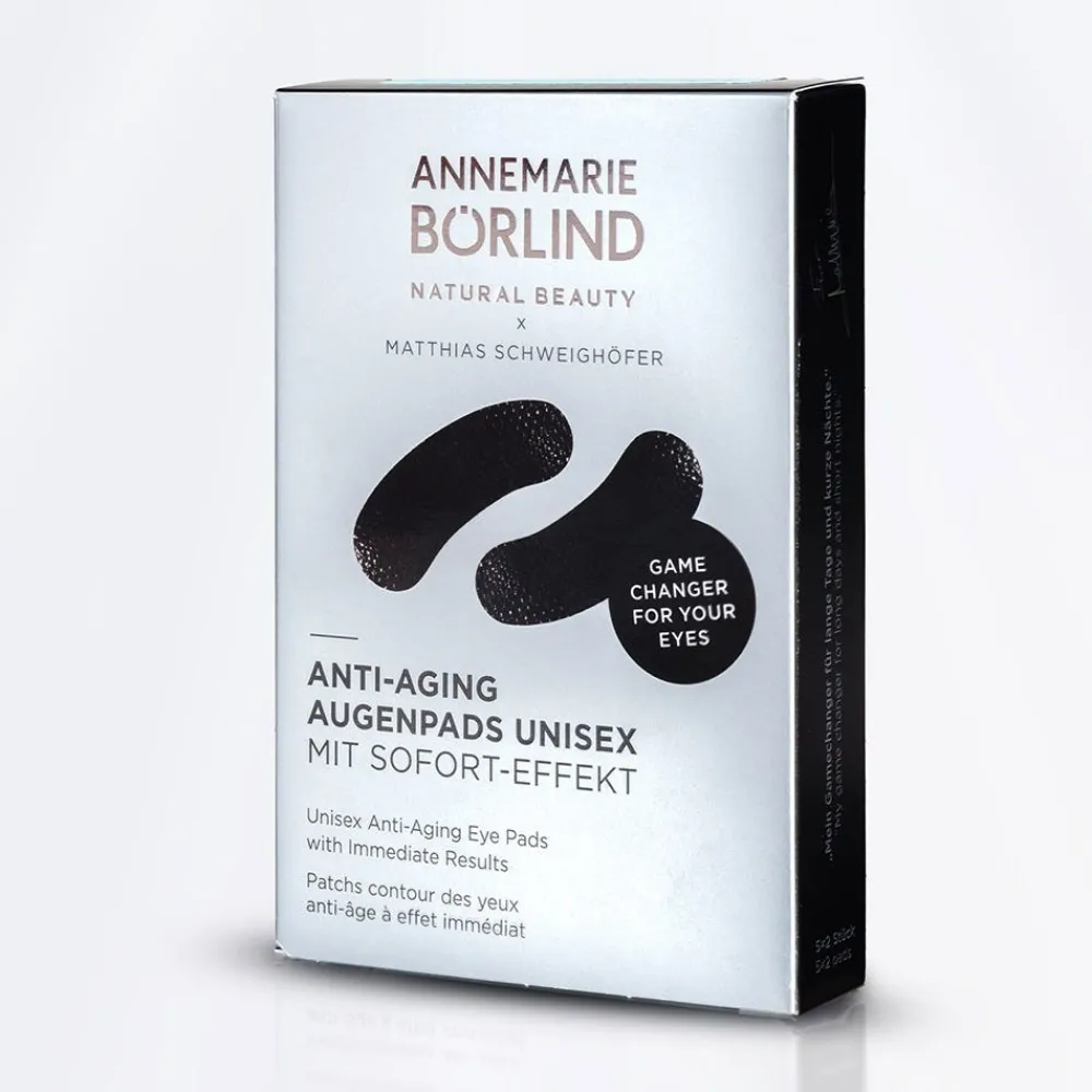 UNISEX SOFORT-EFFEKT Anti-Aging Augenpads Black-ANNEMARIE BÖRLIND New