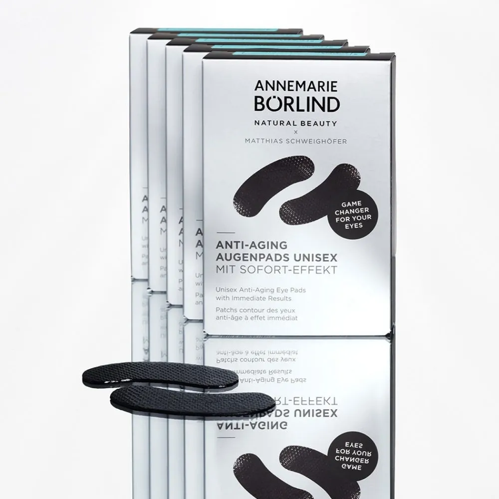 UNISEX SOFORT-EFFEKT Anti-Aging Augenpads Black-ANNEMARIE BÖRLIND New