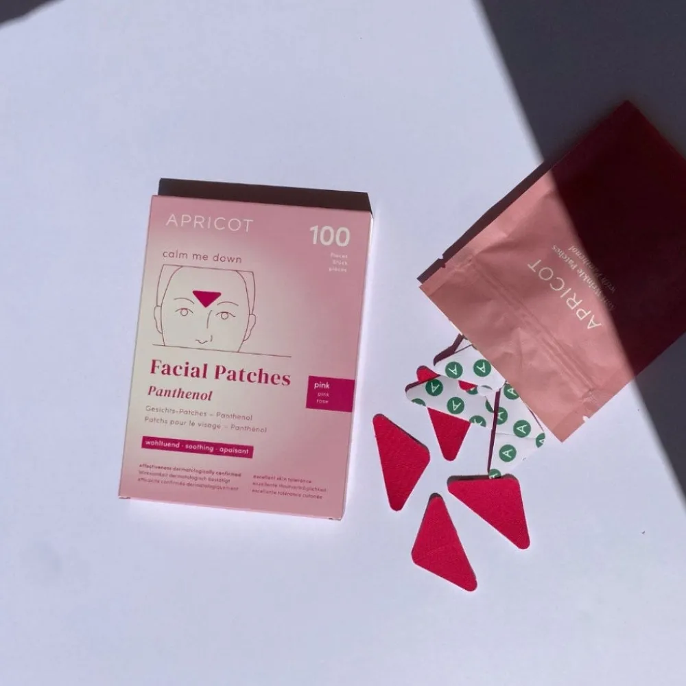 APRICOT Hautverjüngung|Gesicht|Gesicht Patches mit Panthenol 100 Stück