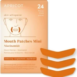 APRICOT Hautverjüngung|Gesicht^Mini Mund Patches mit Niacinamide 24 Stück