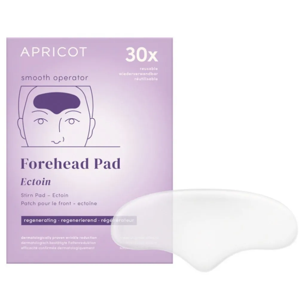 APRICOT Gesicht^Wiederverwendbares Stirn-Pad mit Ectoin