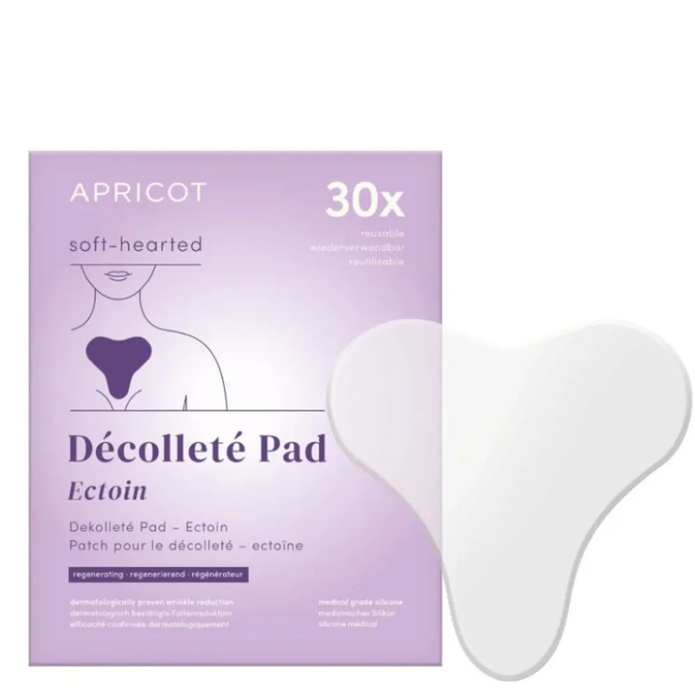 APRICOT Gesicht|Wiederverwendbares Dekolleté Pad mit Ectoin