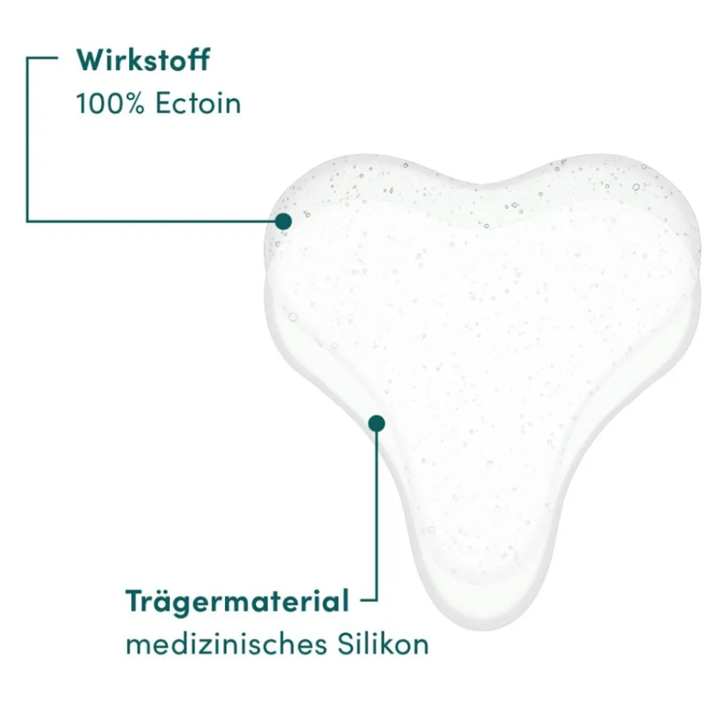 APRICOT Gesicht|Wiederverwendbares Dekolleté Pad mit Ectoin