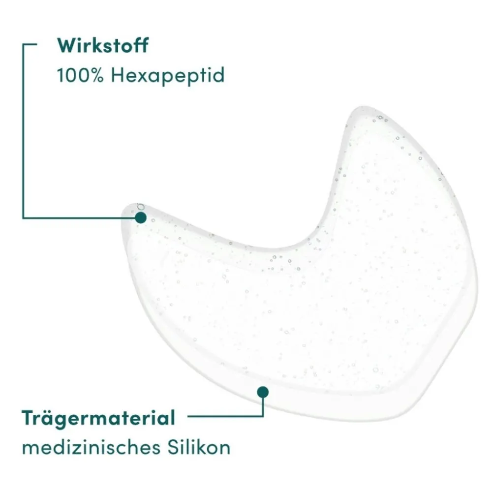 APRICOT Gesicht|Wiederverwendbare Augen-Schläfen Pads mit Hexapeptid-Technologie Limited Edition 2 Stück