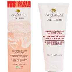 Duschgel mit Arganöl mit Aloe und Hafer 100 ml-Arganiae New