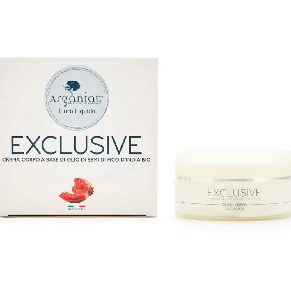 Exclusive Körpercreme mit Bio-Kaktusfeigenkernöl 200 ml-Arganiae Hot