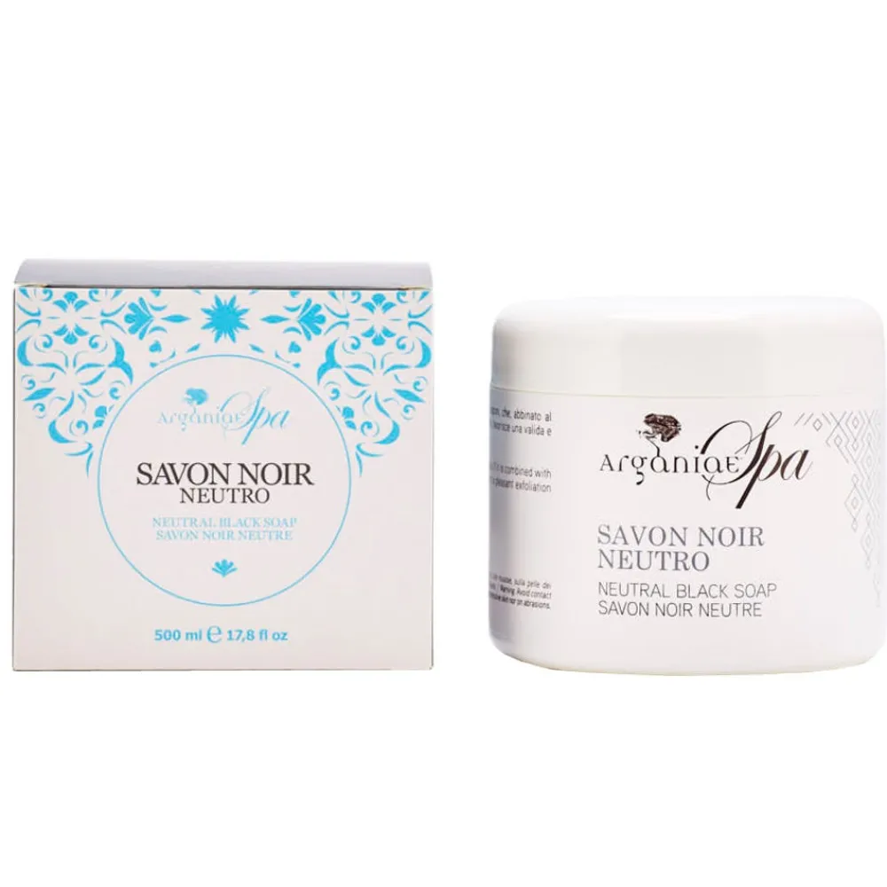 Arganiae Hagel Nature|Körper|Klassisch Savon Noir 500 g
