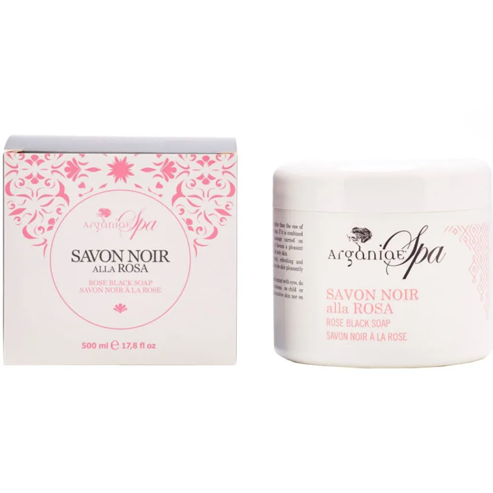 Savon Noir mit Rose 500 g-Arganiae Discount
