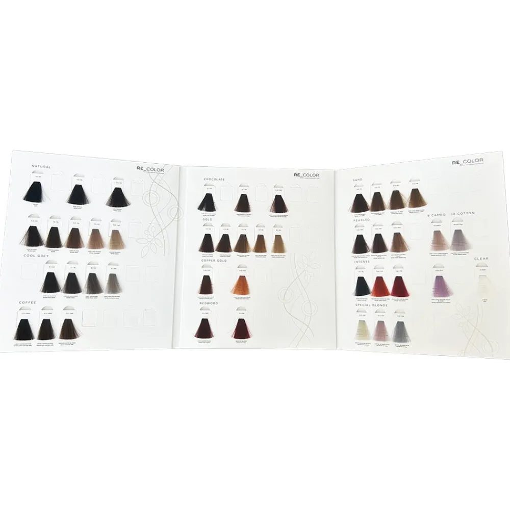 Artego Salonausstattung|Re_Color Farbkarte