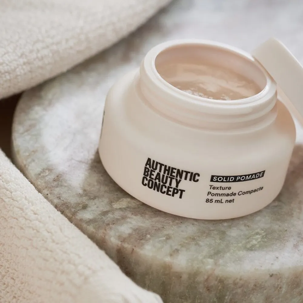 Authentic Beauty Concept Hagel Nature| Pomade & Wachs|Solid Pomade 85 ml