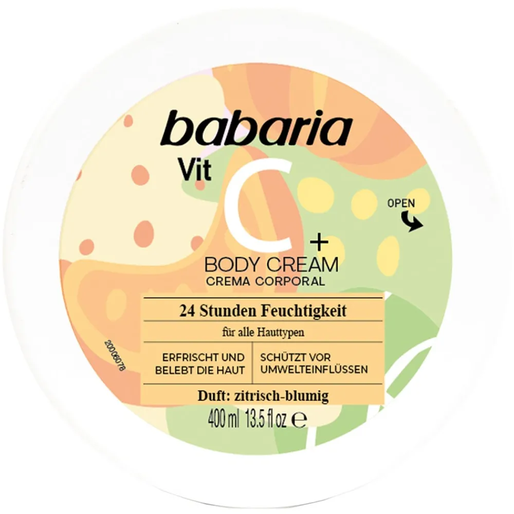 Body Cream Vitamin C 400 ml-Babaria Sale