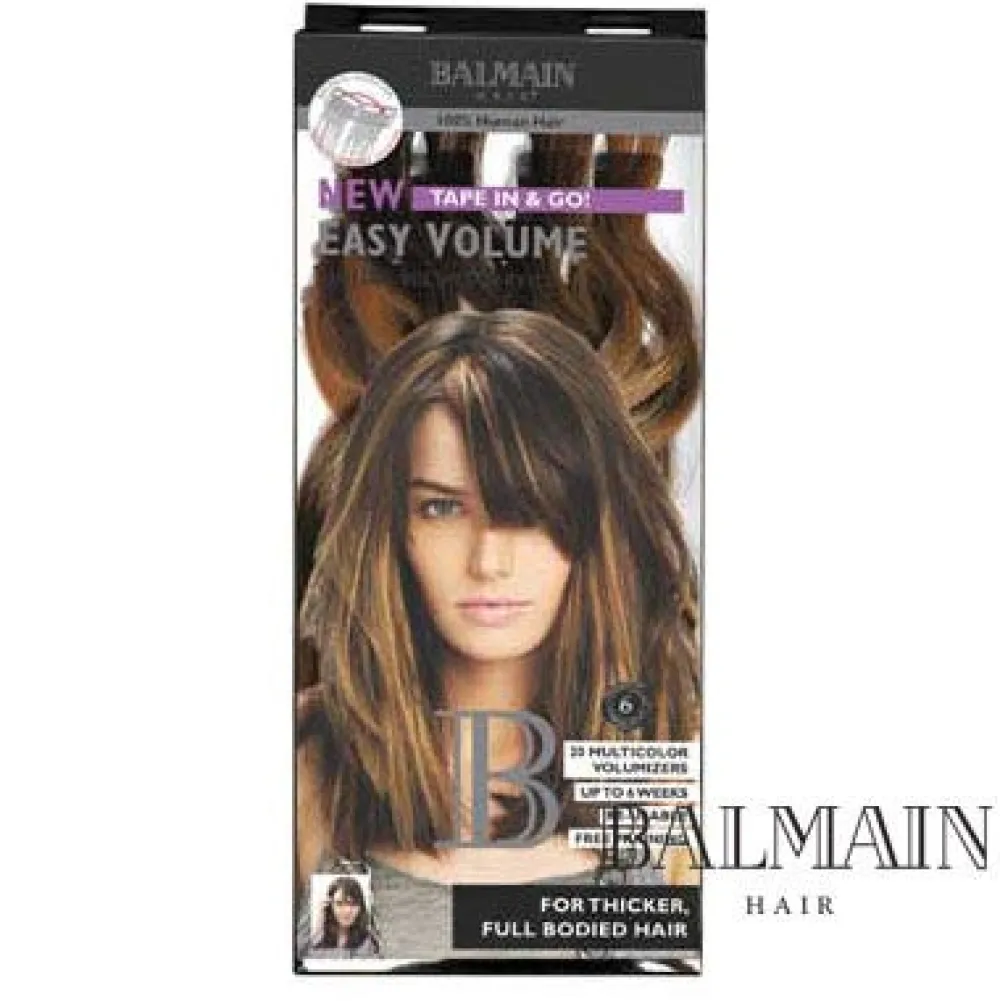 Balmain Easy Volume Tape Extensions Level 6 20 Stück-Balmain Hair Couture New