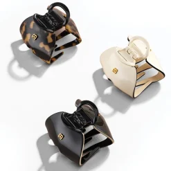 Balmain Hair Couture Haarschmuck^Balmain Pince à Cheveux Impériale Haarklammer Black/White