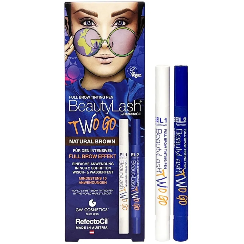 Beauty Lash Augenbrauen- & Wimpernfarbe|Full Brow Tinting Pen natural brown