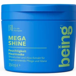 being Hagel Nature| Haarkur^MEGA SHINE Feuchtigkeit Haarmaske 354 ml
