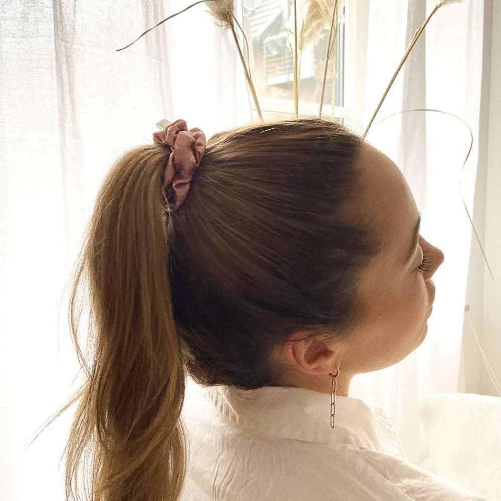 Bellody Haarschmuck^Original Seiden Scrunchie Mellow Rose