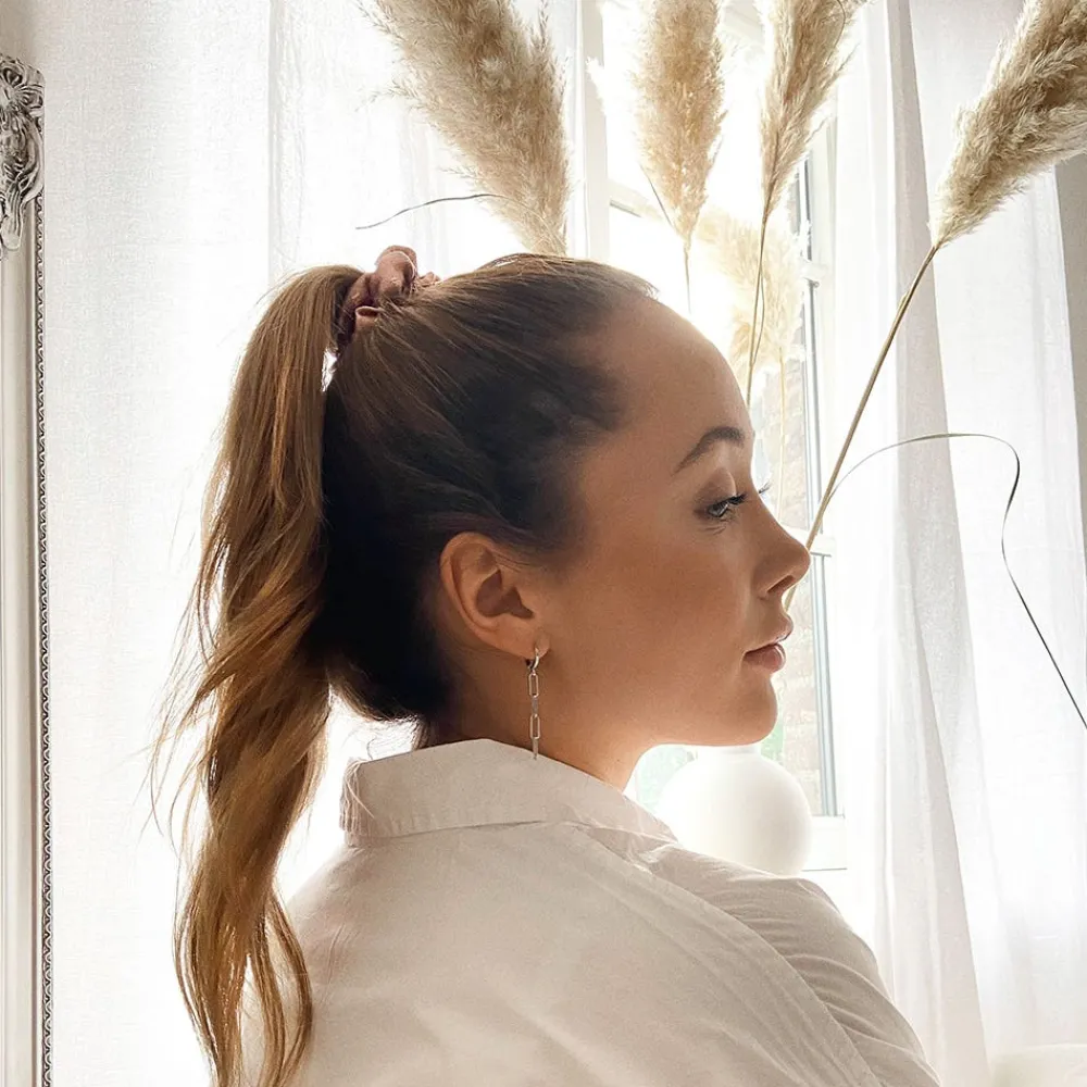 Bellody Haarschmuck^Original Seiden Scrunchie Mellow Rose