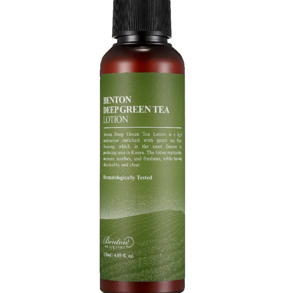 Benton Gesicht^Deep Green Tea Lotion 120 ml