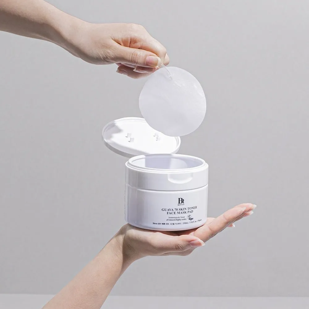 Benton Gesicht^Guava Skin Toner Face Mask Pad 70 Stück