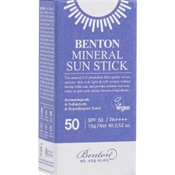 Mineral Sun Stick SPF 50 PA++++ 15 g-Benton Best