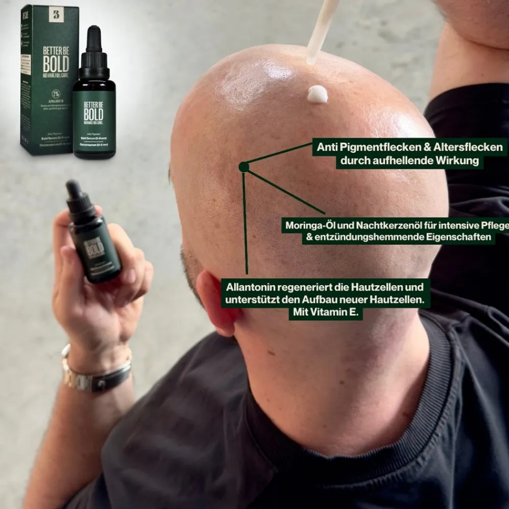 Better Be Bold Hautpflege|Hautverjüngung^Anti Pigment Glatzenserum 30 ml