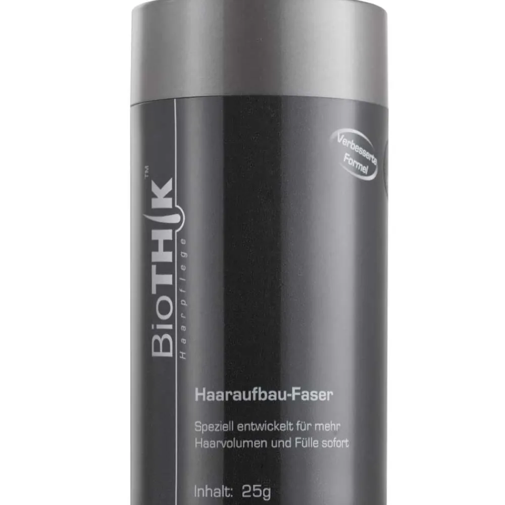 BioThik Kopfhautpflege|Haarverdichtung|Haaraufbau-Faser S2 dunkelbraun 25 g