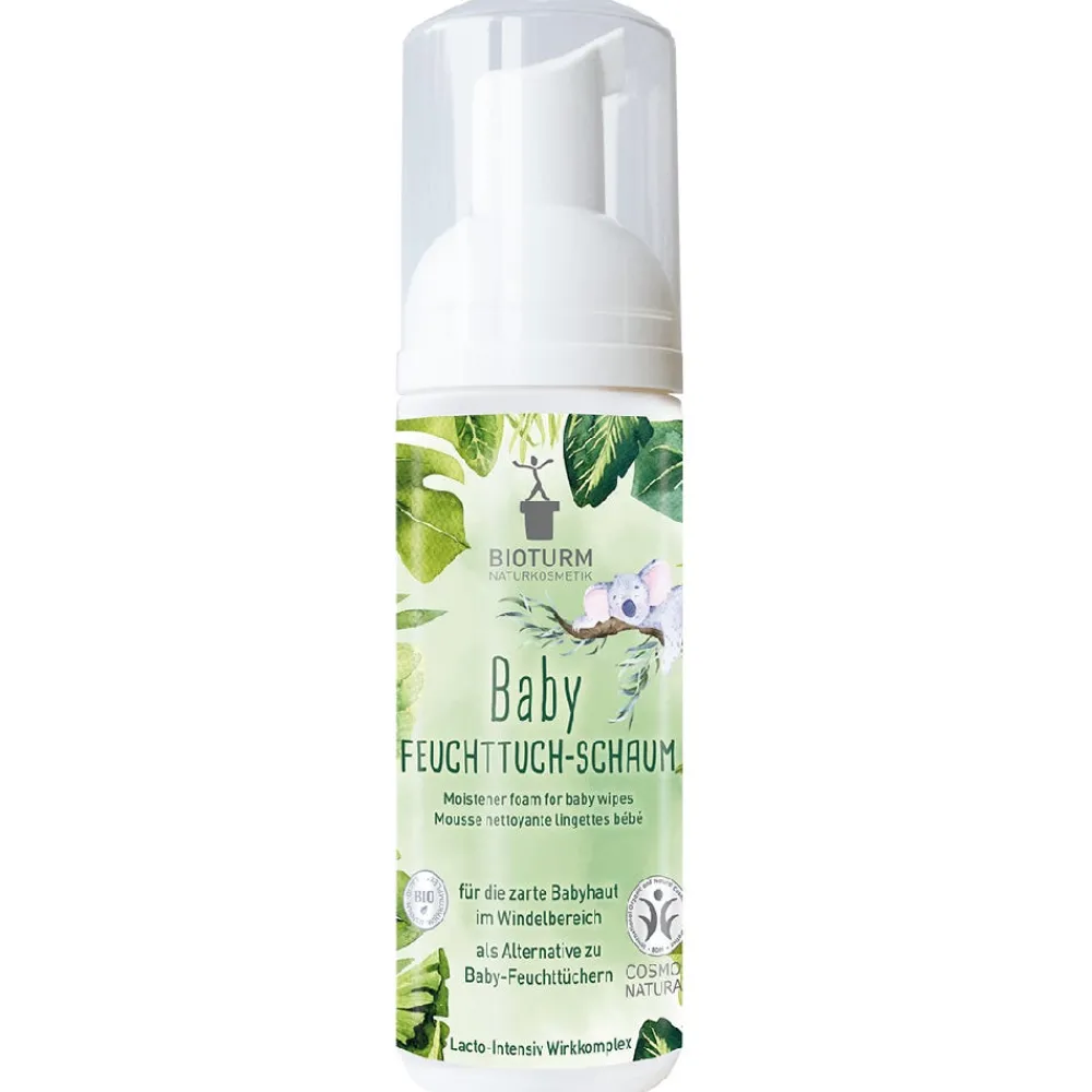 BIOTURM Hagel Nature|Körper|Baby Feuchttuch-Schaum 150 ml