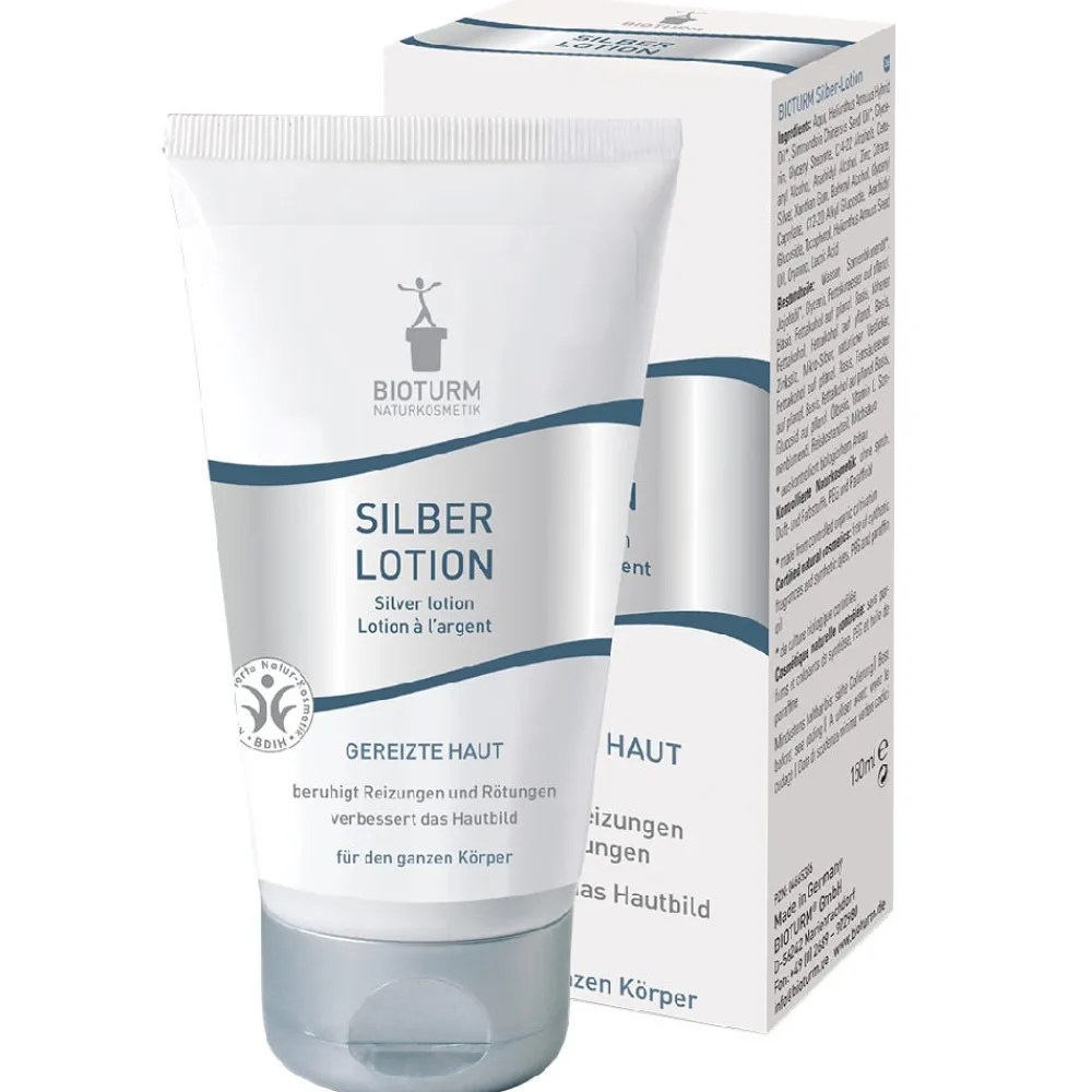 BIOTURM Hagel Nature|Körper^Silber-Lotion 150 ml
